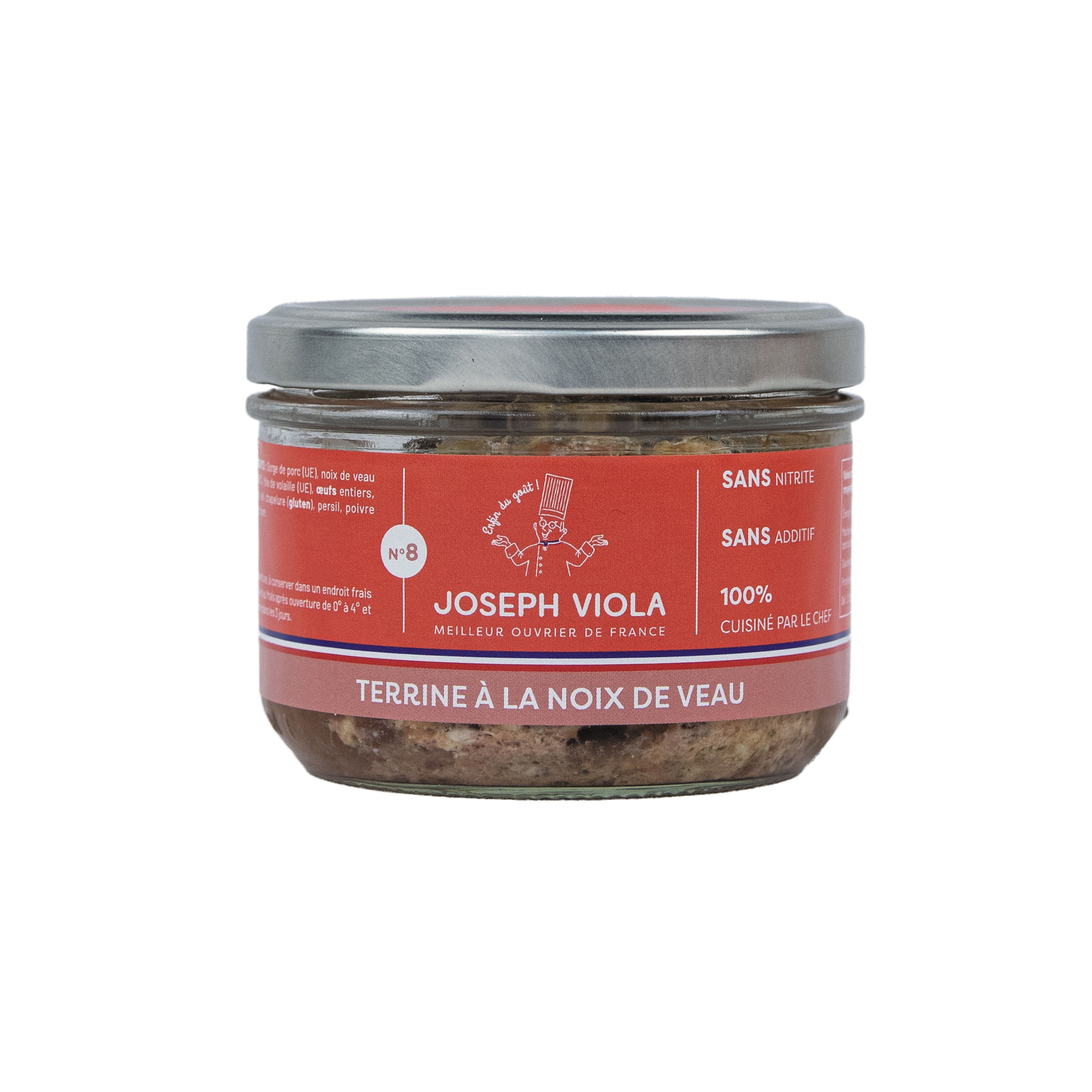 Recette de terrine de campagne à la noix de veau 🥩