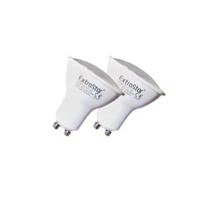 4W GU10 Spotlight LED-Leuchtmittel Tageslicht (2er-Pack) (AGU10P)