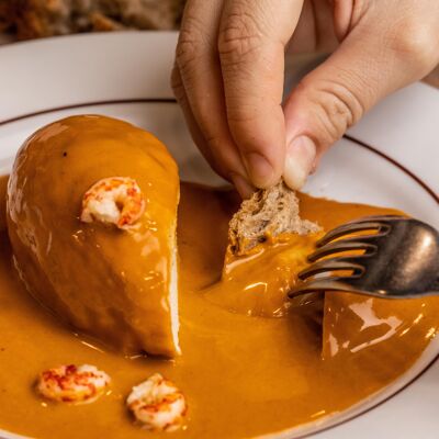 Quenelle di luccio e salsa Nantua 🍤 - 380g