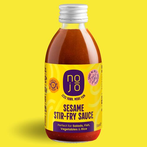 Sesame Stir-Fry Sauce Noodles rice Vegan Gluten Free GMO Free Refined sugar free eco-friendly