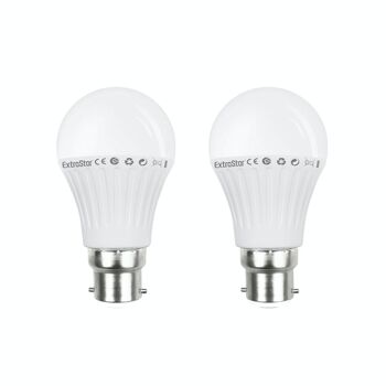 Ampoule DEL GLS B22 9 W lumière du jour (paquet de 2) (paquet de papier) (AGA60PKC9)