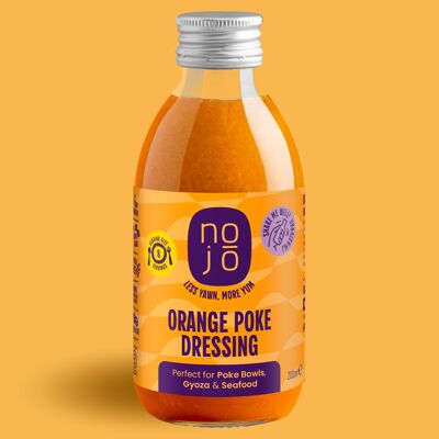 Orange Poke Dressing Poke Bowls Fruchtgemüse Vielseitig Vegan Glutenfrei GMO-frei Ohne raffinierten Zucker