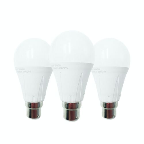 12W B22 LED GLS Light Bulb Daylight (Pack of 3) (Paper Pack) (AGA60PK3F)