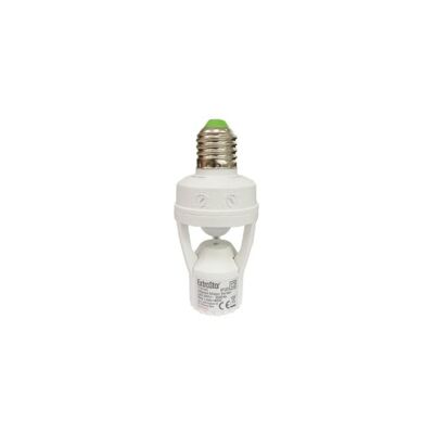 60W E27 Adjustable Motion Sensor Light Bulb Adapter (6YCB1060)