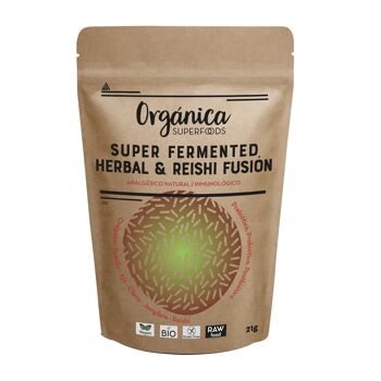 Fusion d'herbes et de reishi super fermentées 1