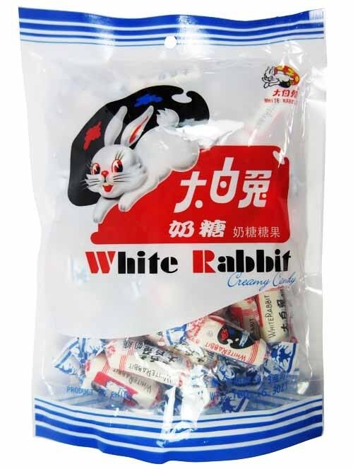 Bonbons White Rabbit - au lait 180G