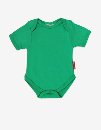 Body Bébé Basic Vert Bio