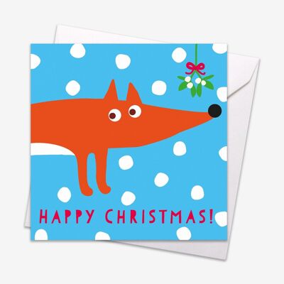 Fox Christmas Card