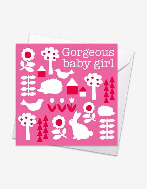 Garden Baby Card