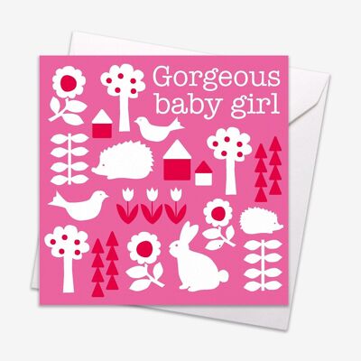 Garden Baby Card