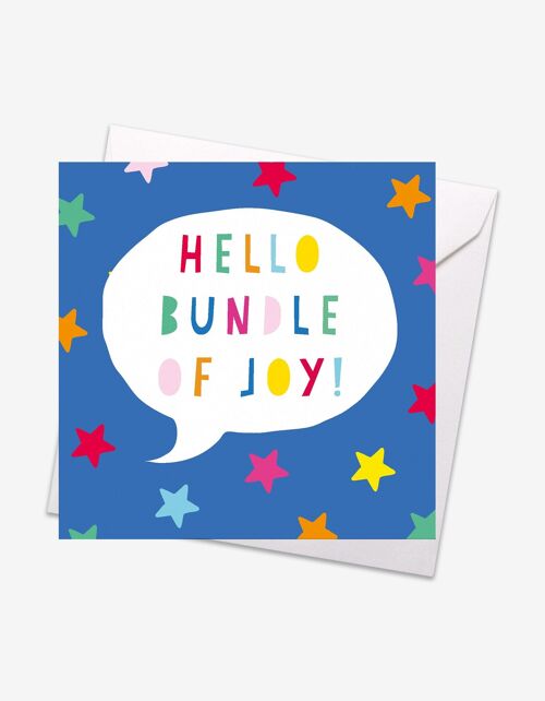 Bundle of Joy Speech Bubble Card