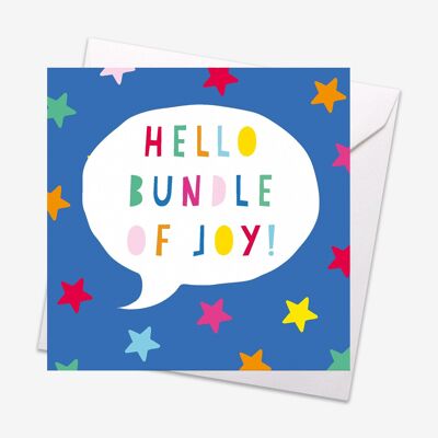 Bundle of Joy Speech Bubble Card