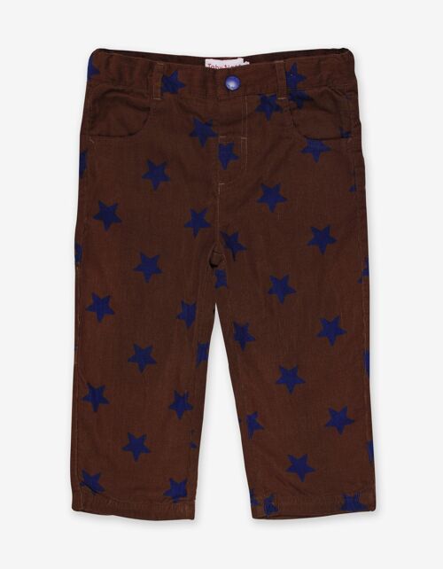 Brown Star Cord Trousers