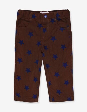 Pantalon marron Star Cord 1