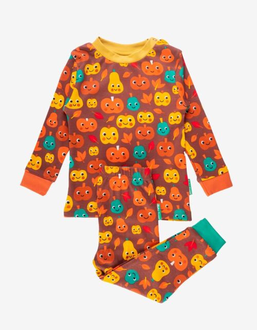 Organic Pumpkin Print Pyjamas