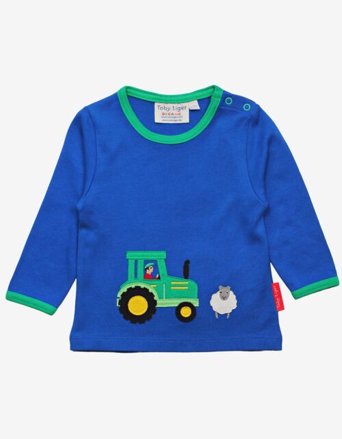 Organic Farm Applique T-Shirt