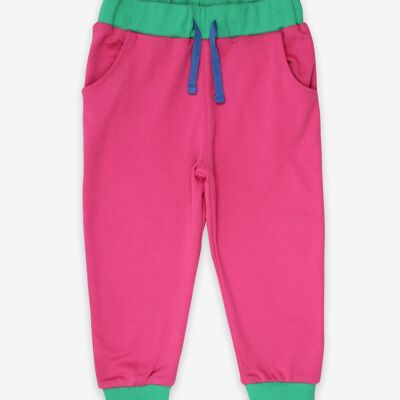 Pantaloni da jogging rosa organici