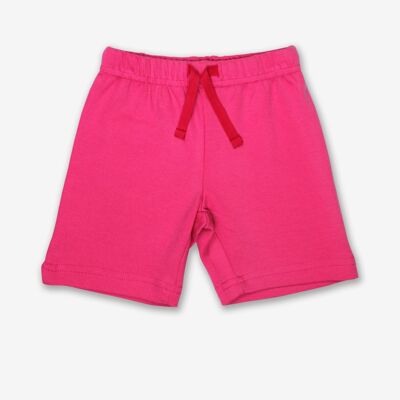 Pantalón corto orgánico rosa
