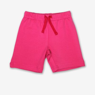 Pantalón corto orgánico rosa