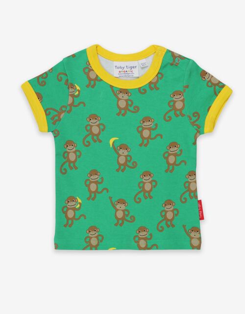 Organic Monkey Print T-Shirt