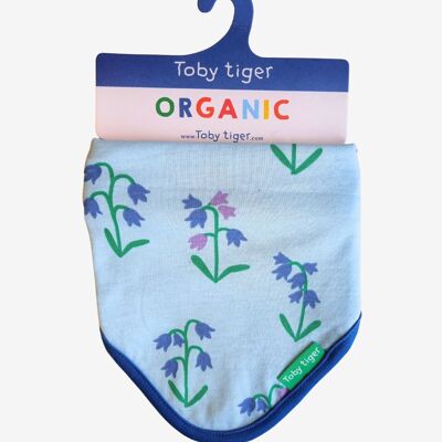 Bavaglino Dribble con stampa primaverile organica