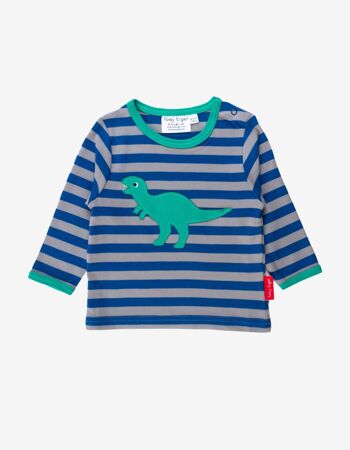 T-shirt bio appliqué T-Rex