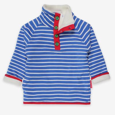 Sweat Molleton Cosy Breton Bio Bleu