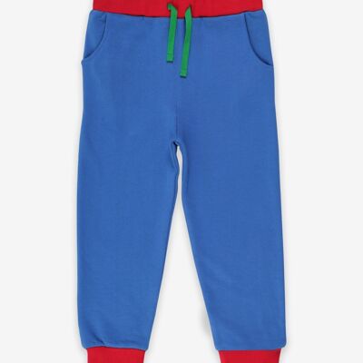 Pantaloni da jogging blu organici