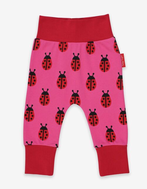 Organic Ladybird Print Yoga Pants