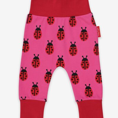 Organic Ladybird Print Yoga Pants