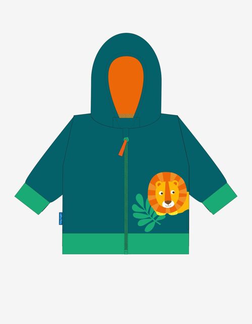 Organic Lion Applique Hoodie