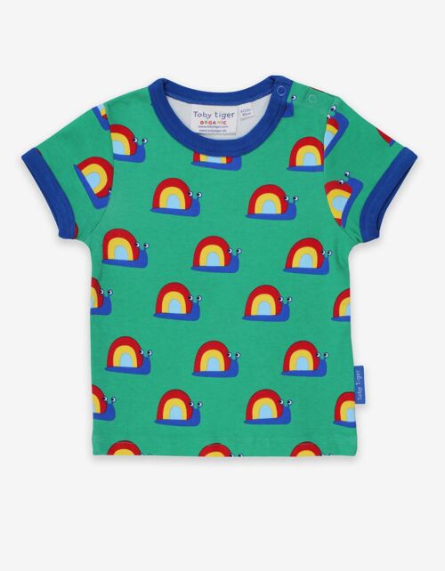 Organic Snail Print T-Shirt