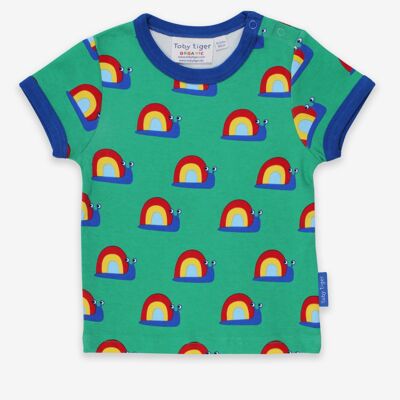 Organic Snail Print T-Shirt