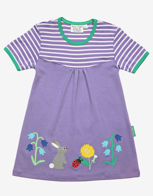 Organic Spring Applique Dress