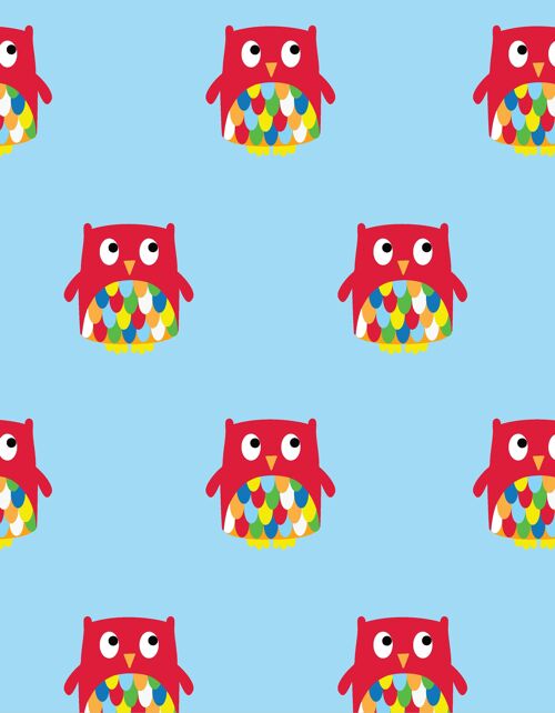 Owl Wrapping Paper