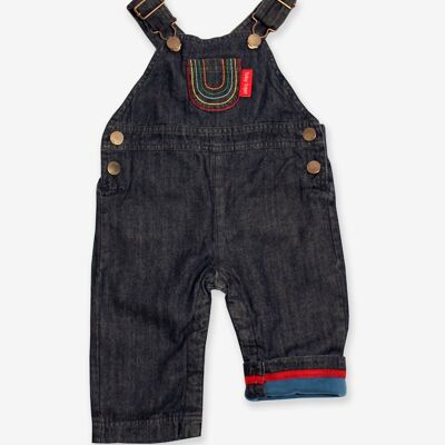 Rainbow Denim Dungarees