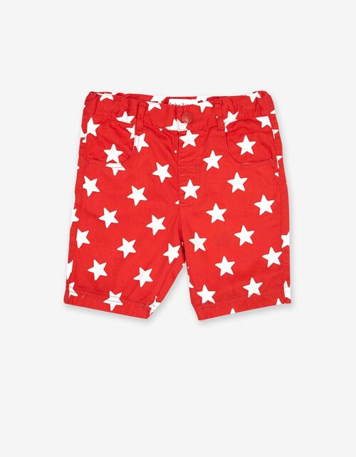 Red Star Twill Shorts
