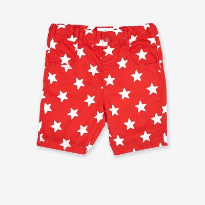 Red Star Twill Shorts