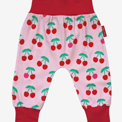 Organic Cherry Print Yoga Pants