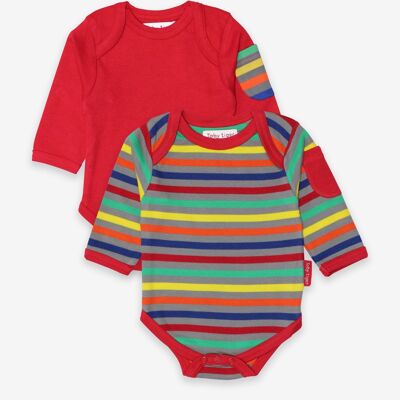 Organic Multi Stripe 2-Pack Body