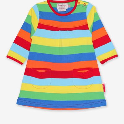 Organic Multi Stripe Dress