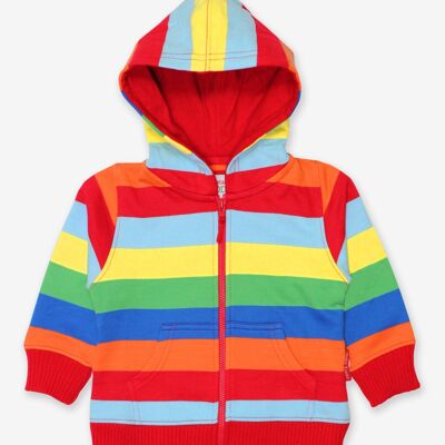 Organic Multi Stripe Hoodie