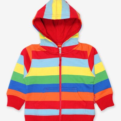 Organic Multi Stripe Hoodie