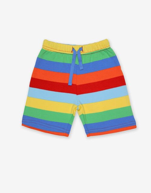 Organic Multi Stripe Shorts