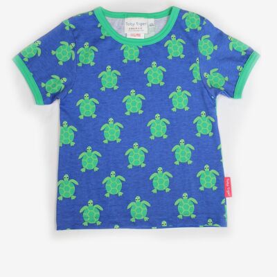Organic Turtle Print T-Shirt