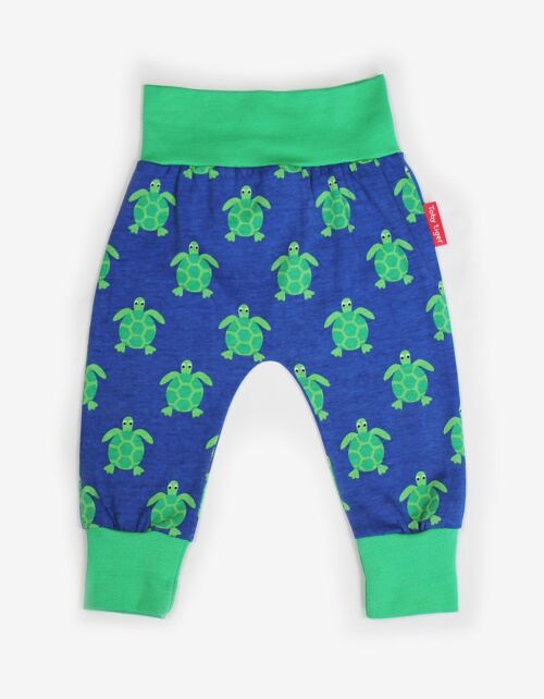 Organic Turtle Print Yoga Pants