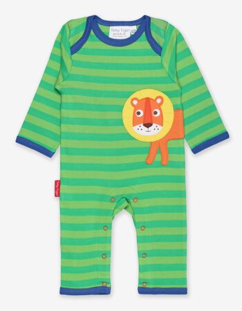 Pyjama bio à motif lion qui marche 1