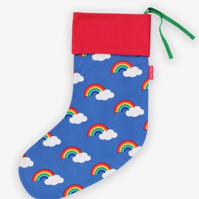 Organic Multi Rainbow Christmas Stocking