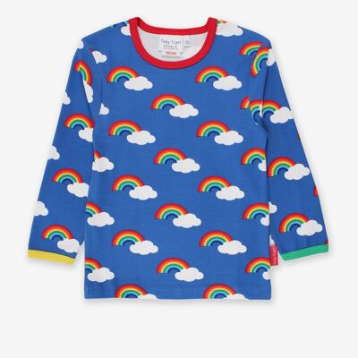 Organic Multi Rainbow Print T-Shirt