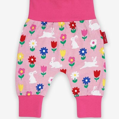 Organic Bunny Print Yoga Pants